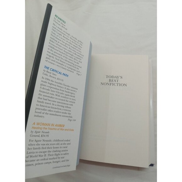 Reader's Digest Today's Best Nonfiction Vol 5 1996 HC 1st Ed w/ Jacket - Picture 8 of 10